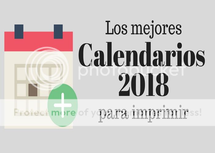 Colección de Calendarios 2018 PNG Foto Editables Foto Almanaques