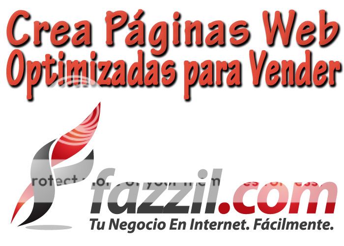 FAZZIL Crea Páginas Web Optimizadas para Vender en Internet Fácil