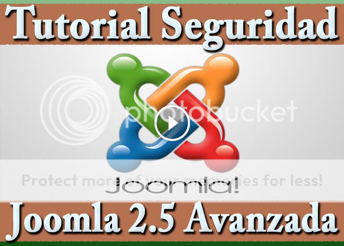 Joomla 2.5 Tutorial en Seguridad Avanzanda Curso Práctico Español