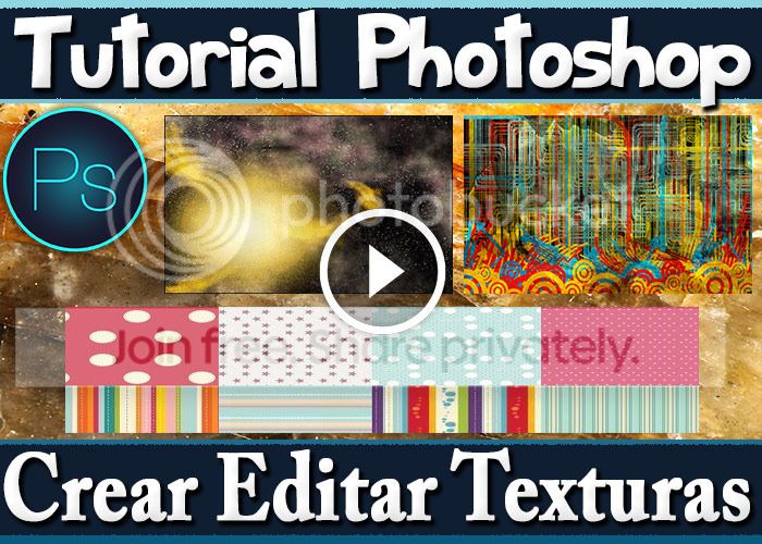 Texturas Para Photoshop Vídeo Tutorial Crear Editar Aplicar Texturas