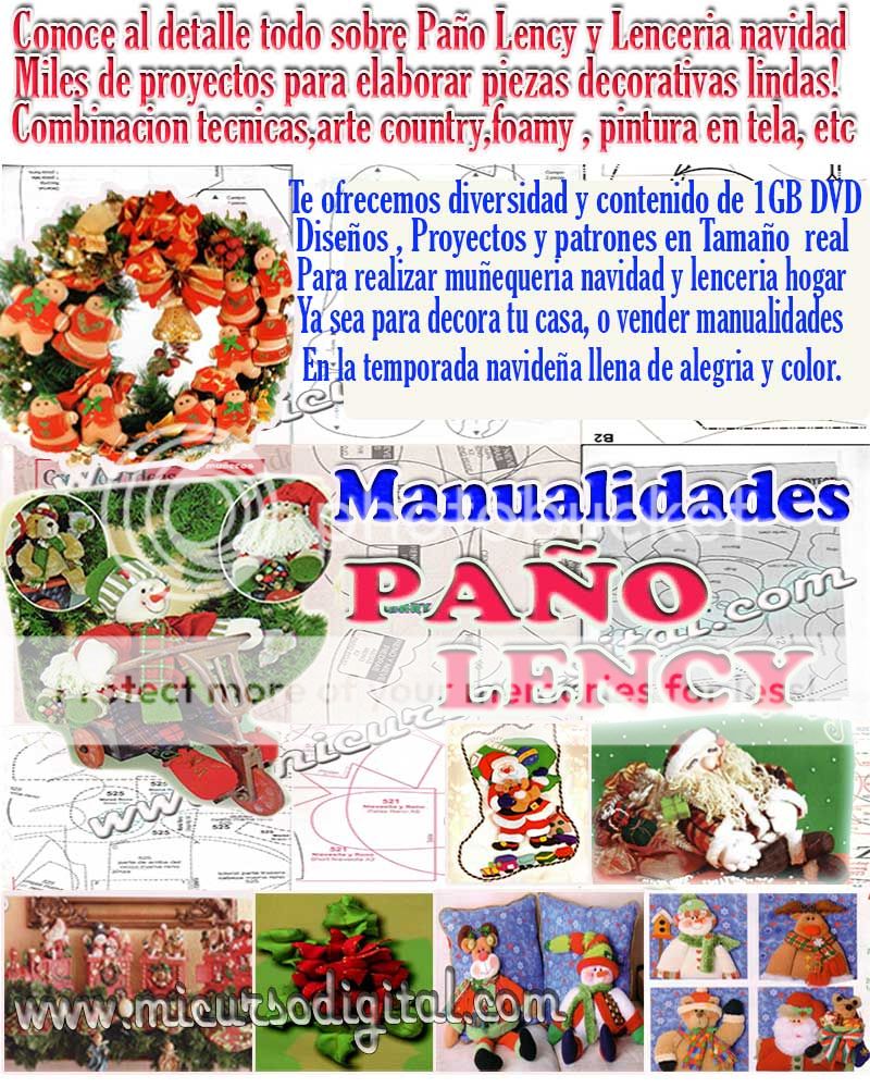 manualidades_lency_navidad_molde_PAÑO LENCY