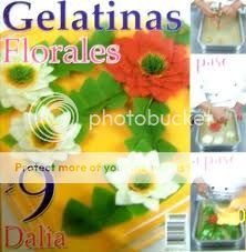 gelatina floral 3d
