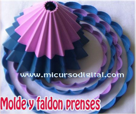 Kit Cortador plástico + vestido faldón secador de prenses x3