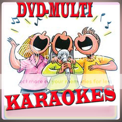 Colección karaokes ingles español pistas mp3 formato midi dvd