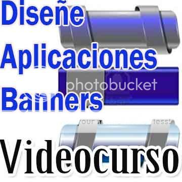 Curso diseño aplicaciones banners internet publicidad vídeo tutorial