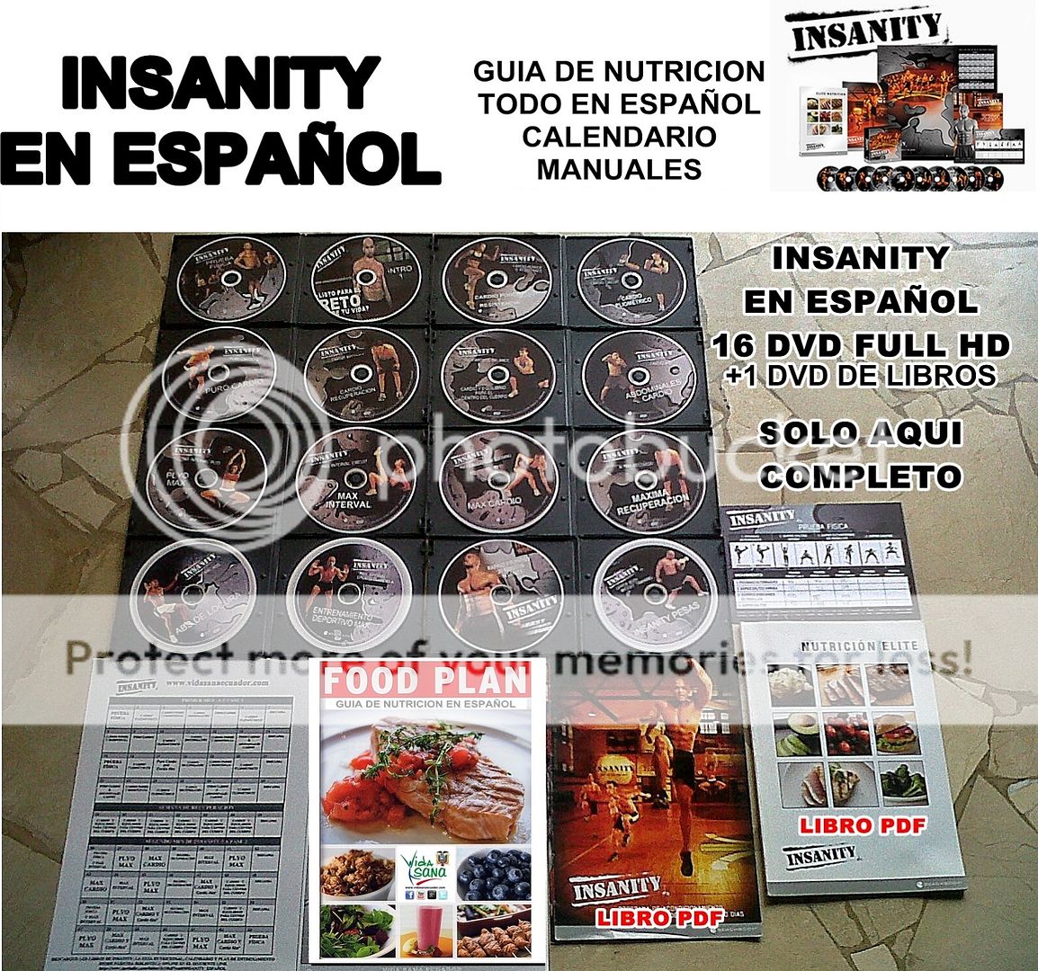 INSANITY WORKOUT DELUXE COMPLETO EN ESPAÑOL