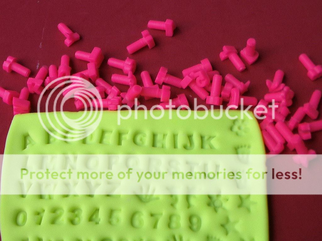 Sellos siliconados alfabeto y números abecedario marcador de pasta