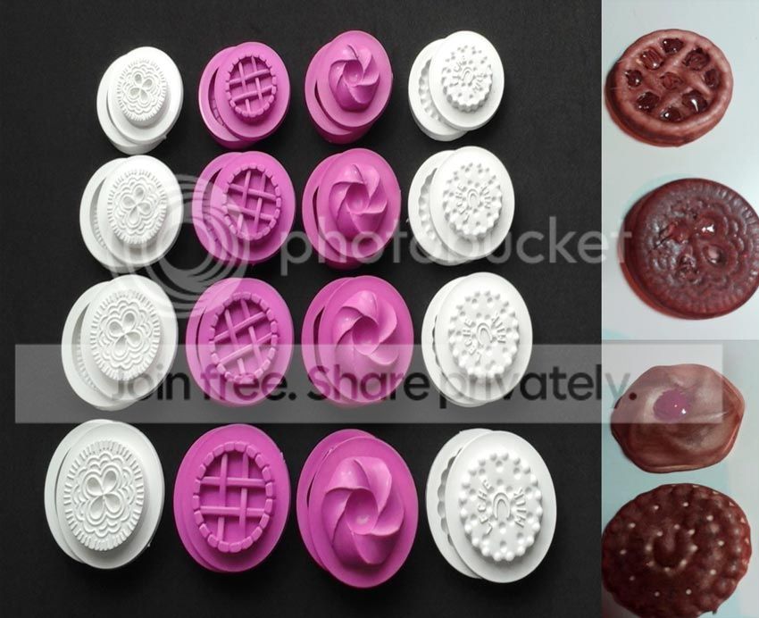 Molde para fomi boton galleta oreo galleta festival galleta de leche y galleta crema