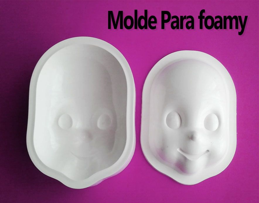 Termoforma Fofucha cara muñecas en goma eva troquel fomi