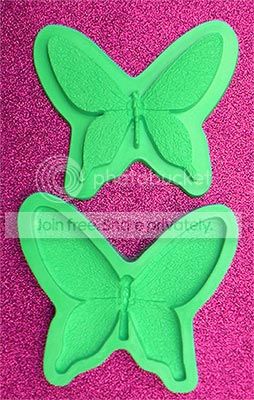 Troquel mariposa primavera para fomy molde para velas jabón y pasta