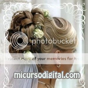 Curso peinados de novia video elabora tocados con flores bucle 3dvd