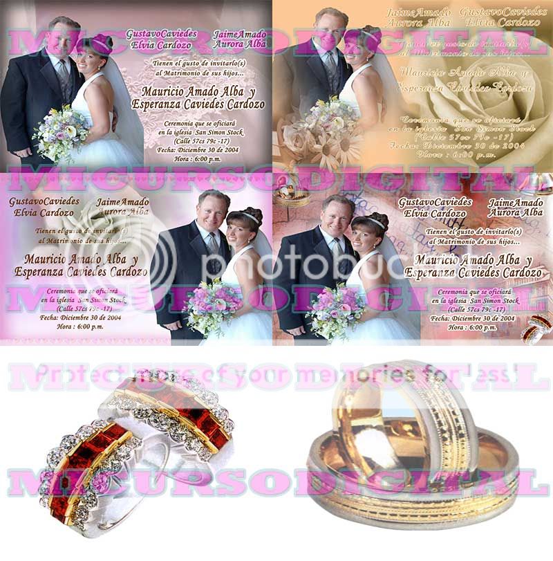psd gratis plantillas marcos montajes bodas Templates psds matrimonio plantillas Photoshop Recordatorios