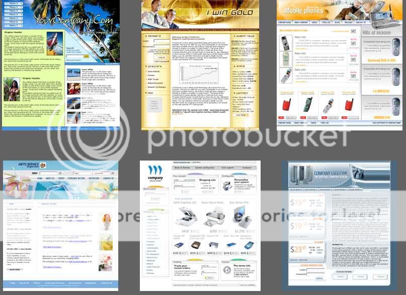 Professional Photoshop PSD Web Templates javascrip flash home