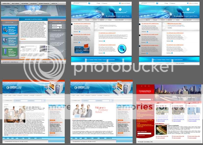 Professional Photoshop PSD Web Templates html php5 css plantillas web