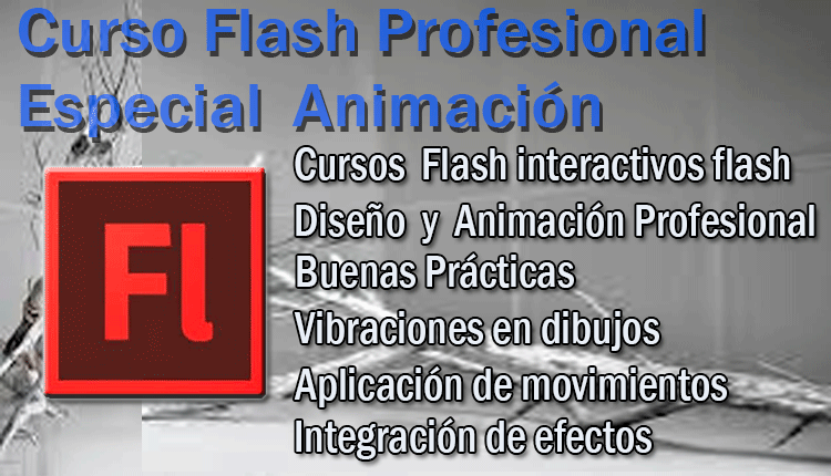 curso flash efectos animacion diseño profesional vectores 