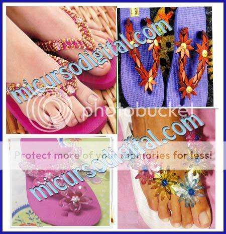 curso cursos de sandalias  pdf chinelos  pdf decorar chinelos 