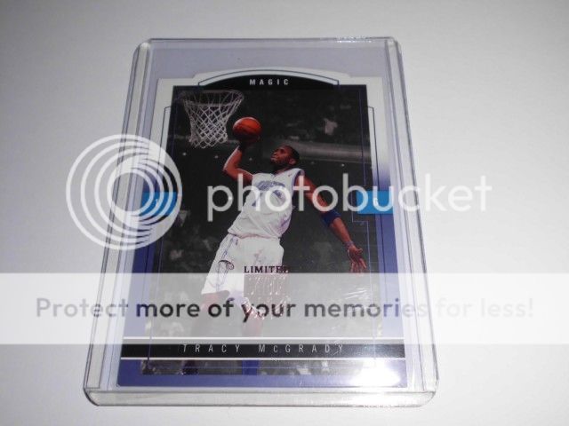 03/04 Skybox LE Tracy Mcgrady Executife Auto Proof Masterpiece 1/1 